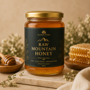 Raw Mountain Honey